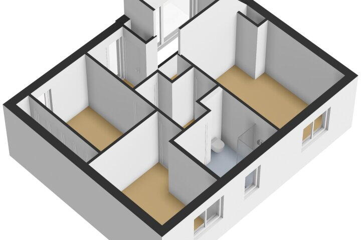 Plattegrond – Nicolaas Beetsstraat 57, Heerlen
