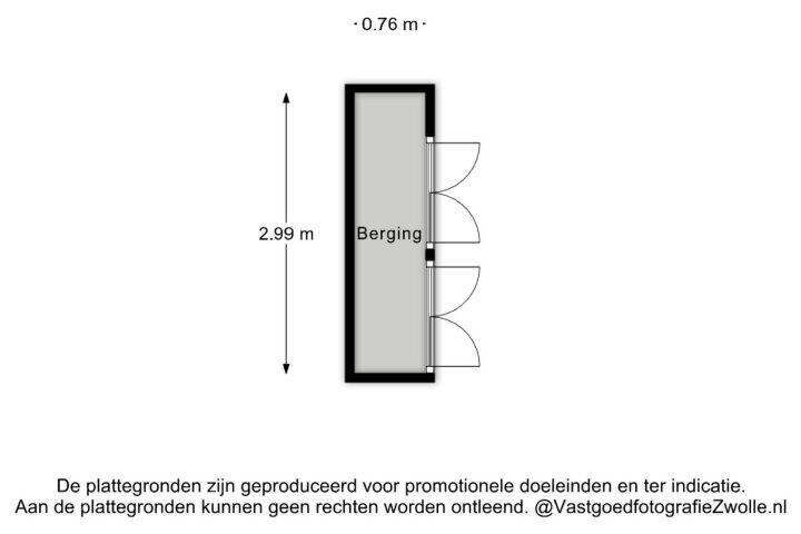 Plattegrond – Nicolaas Beetsstraat 9, Zwolle