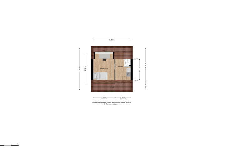 Plattegrond – Nicoline Swijgmanstraat 166, Breda