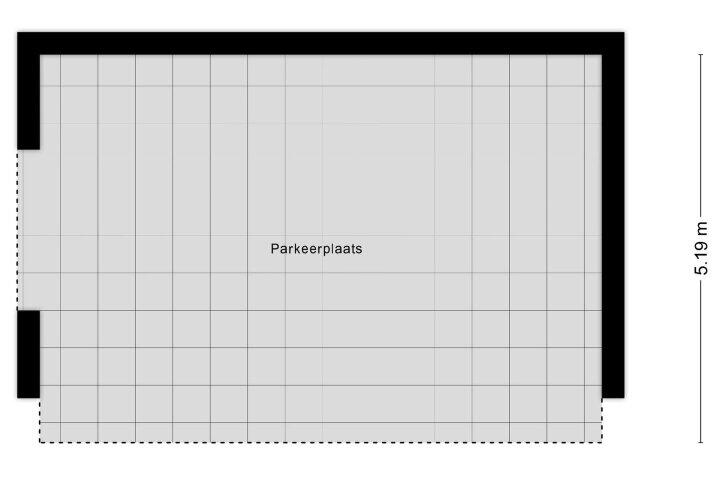 Plattegrond – Niemeyerstraat 281, Hoofddorp