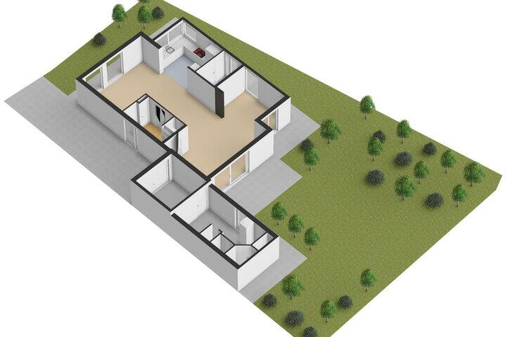 Plattegrond – Nienke van Hichtumlaan 3, Vlissingen