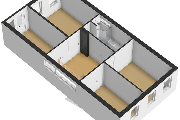 Plattegrond – Nienke van Hichtumlaan 3, Vlissingen
