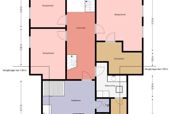 Plattegrond – Nienke van Hichtumweg 91, Heerenveen