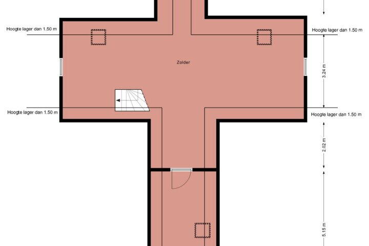 Plattegrond – Nienke van Hichtumweg 91, Heerenveen