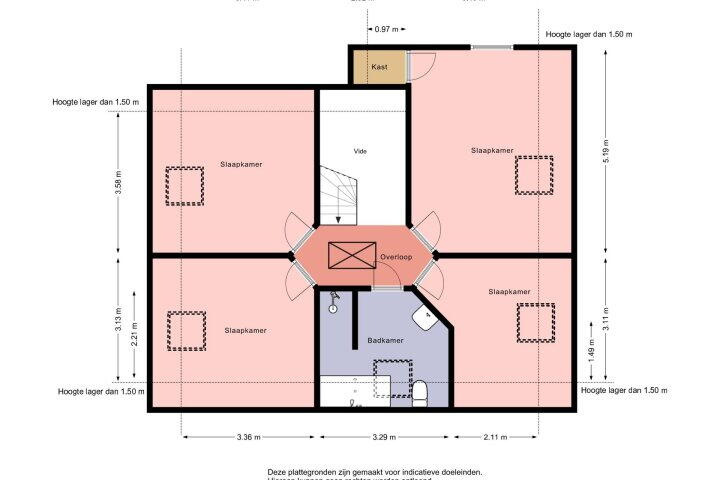 Plattegrond – Nienke van Hichtumweg 97, Heerenveen