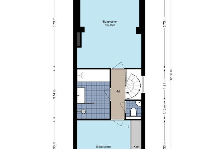 Plattegrond – Nieuwe Karselaan 80, Amstelveen
