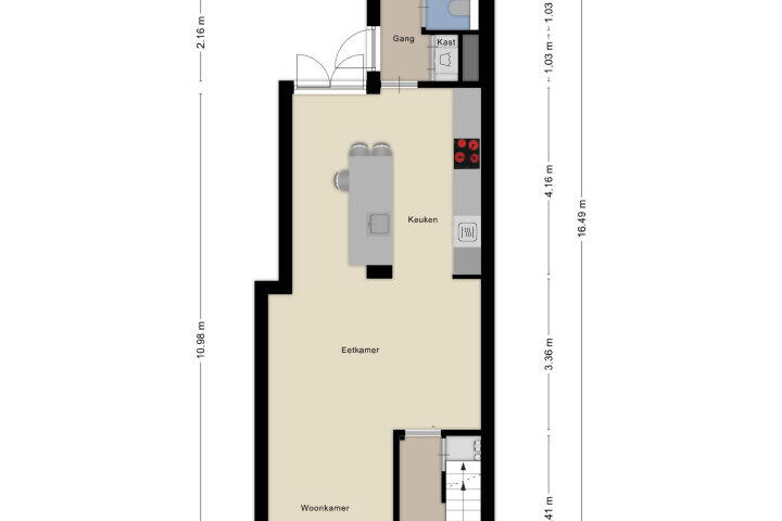 Plattegrond – Nieuwe Mollenhutseweg 9, Nijmegen