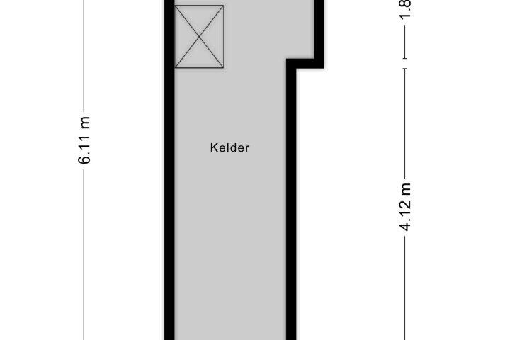 Plattegrond – Nieuwe Mollenhutseweg 9, Nijmegen