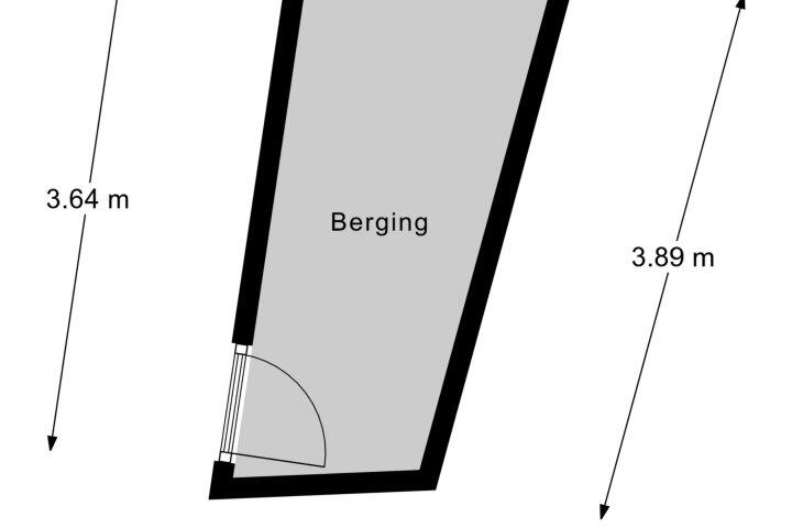 Plattegrond – Nieuwendijk 21 3, Vlissingen