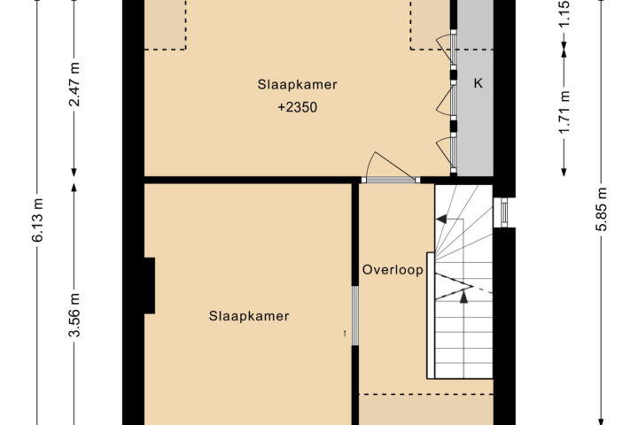 Plattegrond – Nieuwenhagerstraat 19, Landgraaf