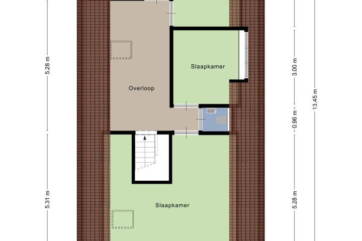 Plattegrond – Nieuwe Rijksweg 8, Vries