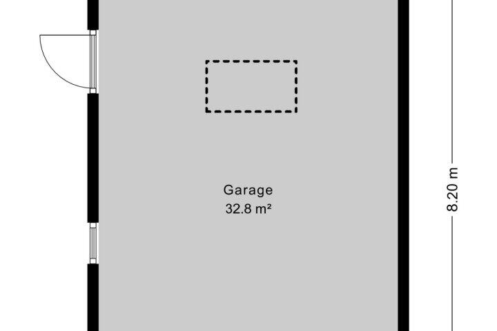 Plattegrond – Nieuweweg 10 D, Roden