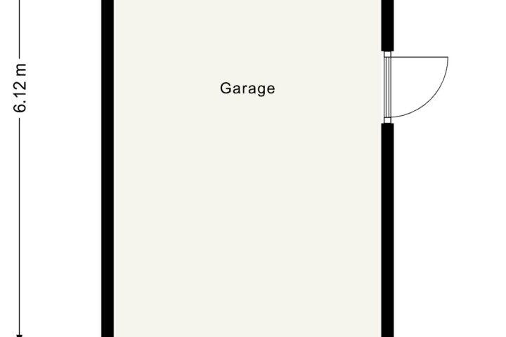 Plattegrond – Nieuwstraat 48, Heerenveen