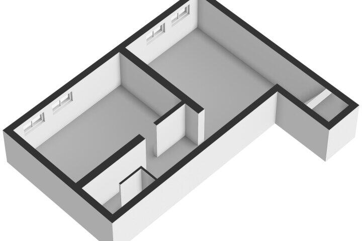Plattegrond – Nieuwstraat 93, Kerkrade