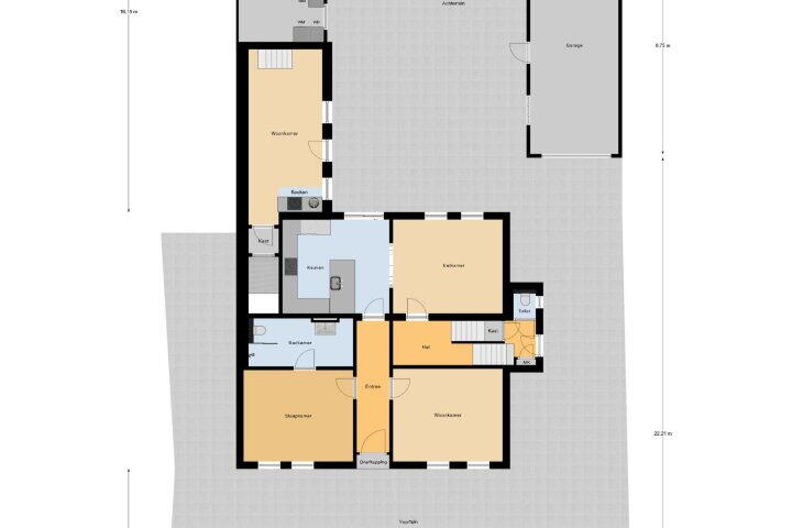 Plattegrond – Nieuwstraat 93, Kerkrade