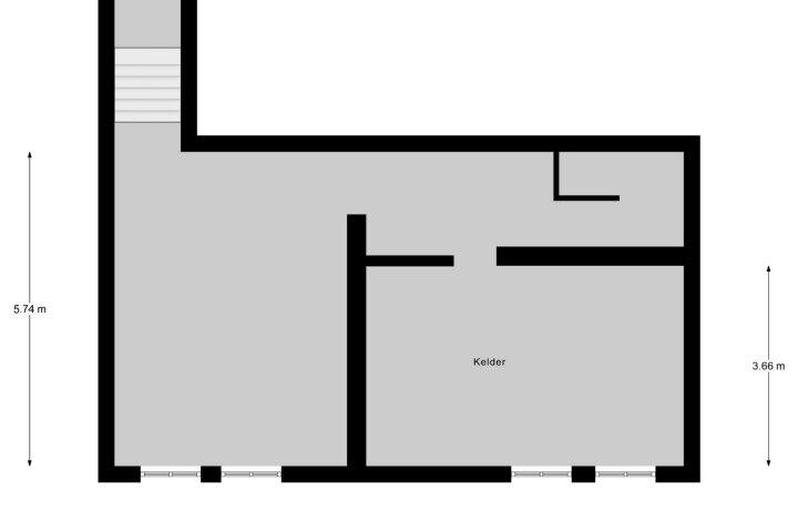Plattegrond – Nieuwstraat 93, Kerkrade