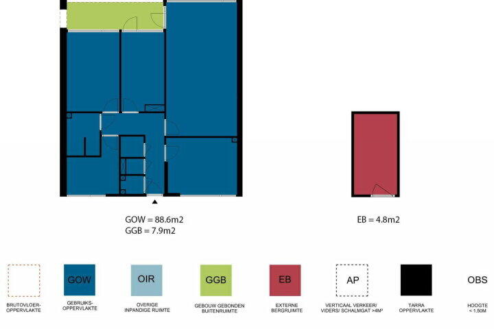 Plattegrond – Nijkampenweg 136, Emmen