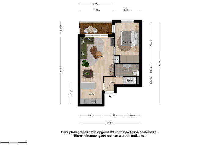 Plattegrond – Nijverheidssingel 243, Breda