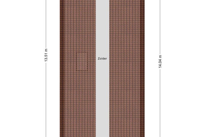 Plattegrond – Nispensestraat 104, Roosendaal