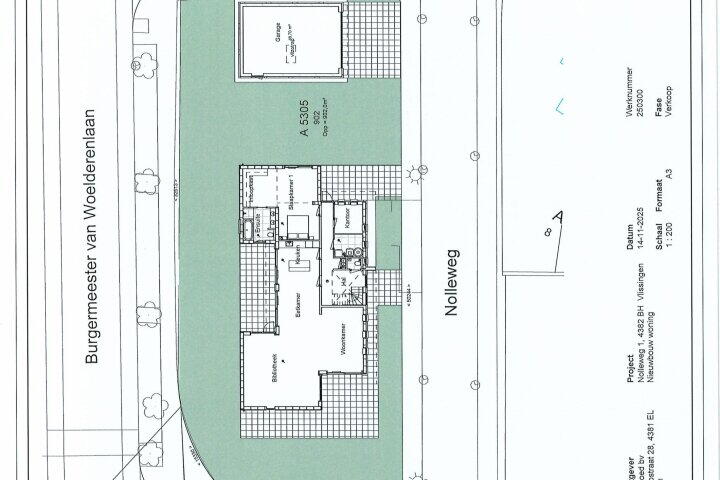 Plattegrond – Nolleweg 1, Vlissingen