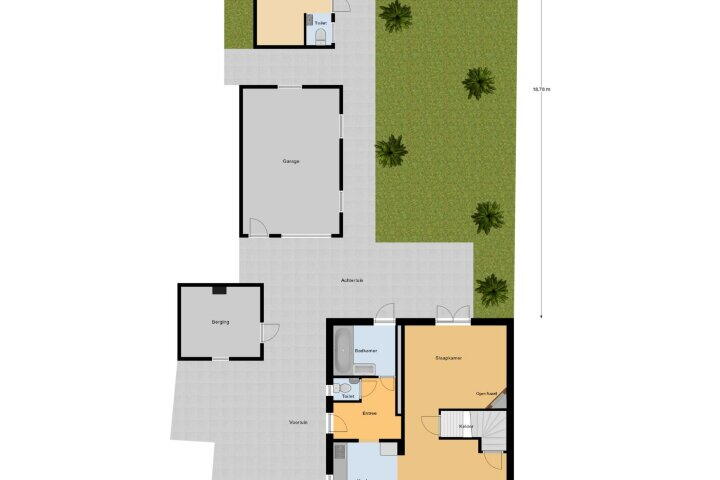 Plattegrond – Noord-Ooststraat 17, Landgraaf