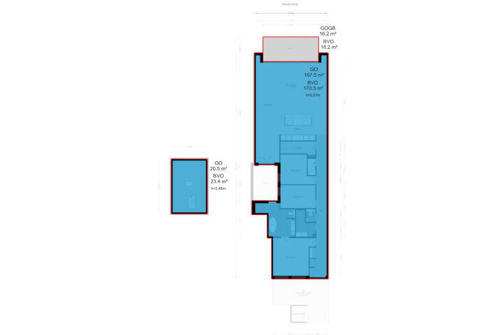 Plattegrond – Noorddammerlaan 80, Amstelveen