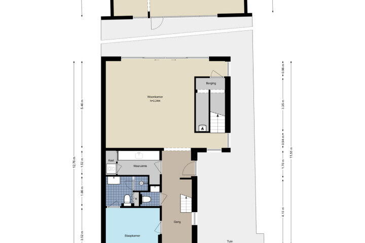 Plattegrond – Noorddammerlaan 81, Amstelveen