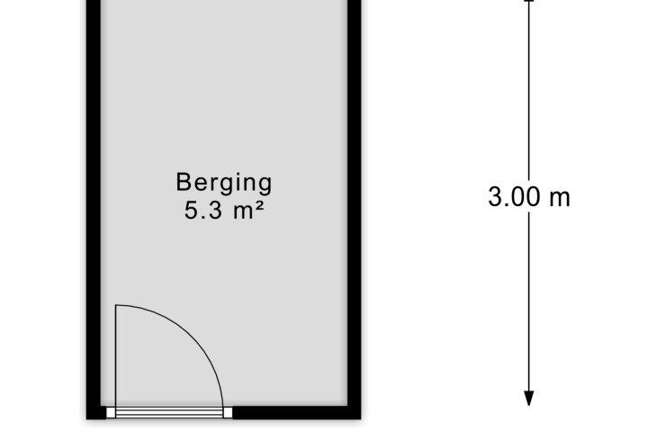 Plattegrond – Noordelijke Parallelweg 134, Arnhem
