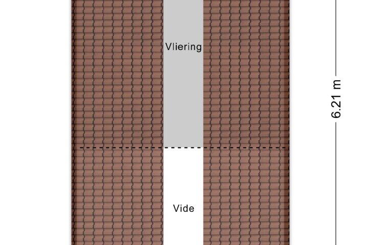 Plattegrond – Noorderdiep 545, Valthermond