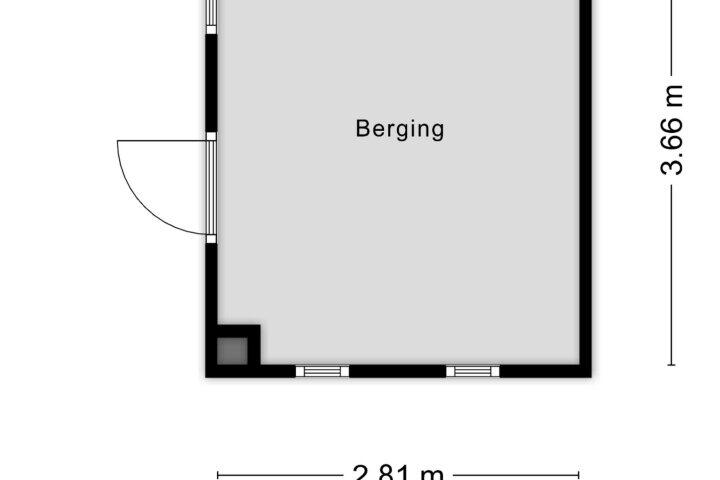 Plattegrond – Noorderdiep 545, Valthermond