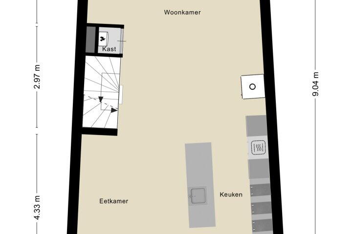 Plattegrond – Noordereiland 110, Zeewolde