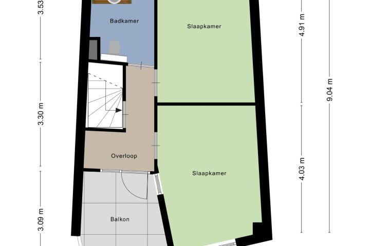 Plattegrond – Noordereiland 110, Zeewolde