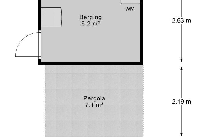 Plattegrond – Noordpad 59, Arnhem