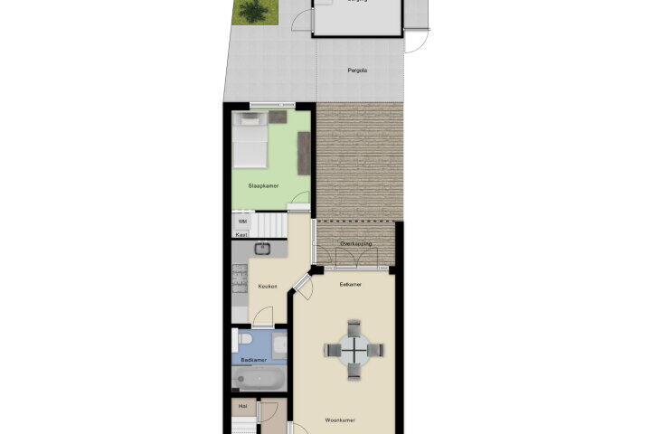 Plattegrond – Noordpad 59, Arnhem