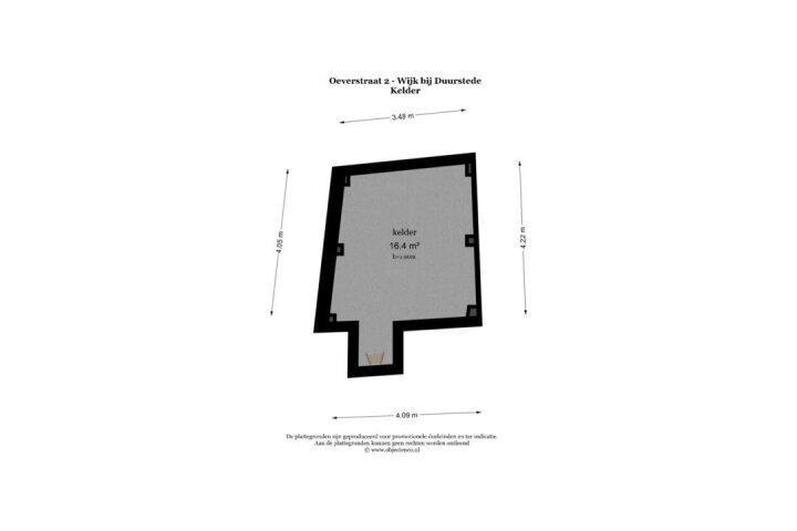 Plattegrond – Oeverstraat 2, Wijk bij Duurstede