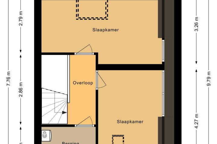 Plattegrond – Oeverzeggeweg 79, Heerhugowaard