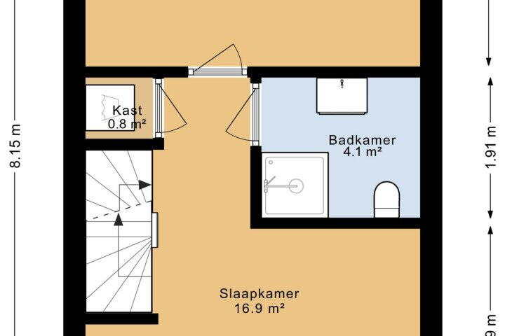 Plattegrond – Okster 12, Roden