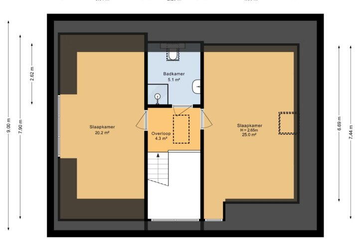Plattegrond – Okster 2, Roden