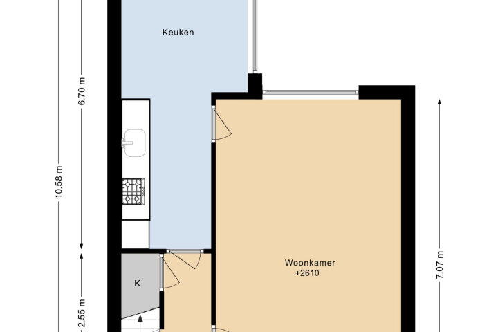 Plattegrond – Ollandseweg 77, Sint-oedenrode