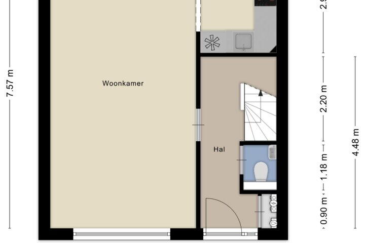 Plattegrond – Olmenhof 26, Wijchen