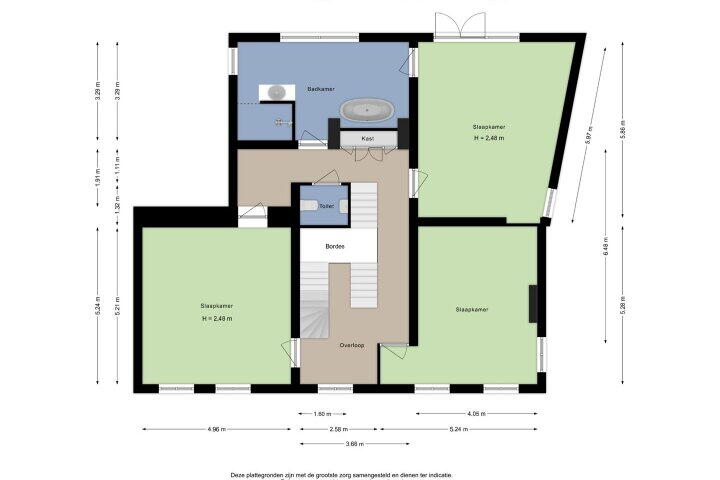 Plattegrond – Onderdorp 12, 's Gravenvoeren