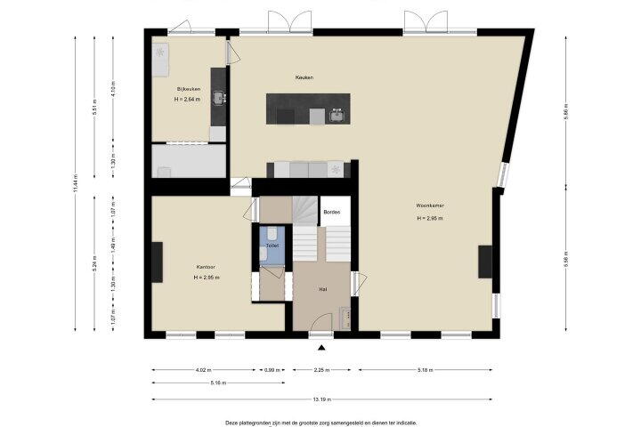 Plattegrond – Onderdorp 12, 's Gravenvoeren