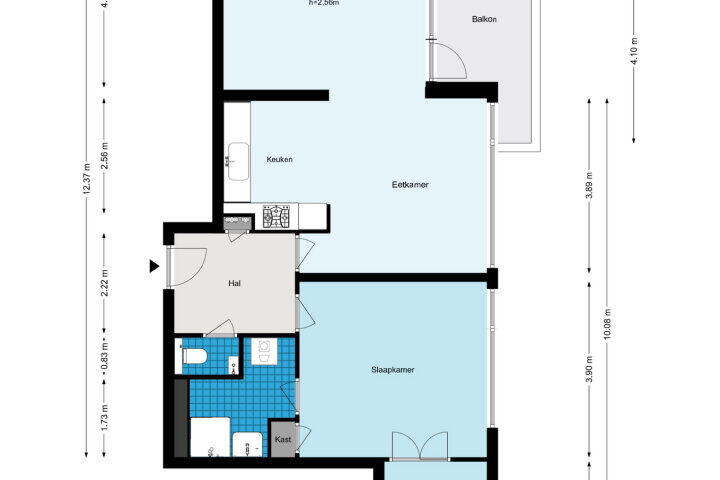 Plattegrond – Onstein 134, Amsterdam