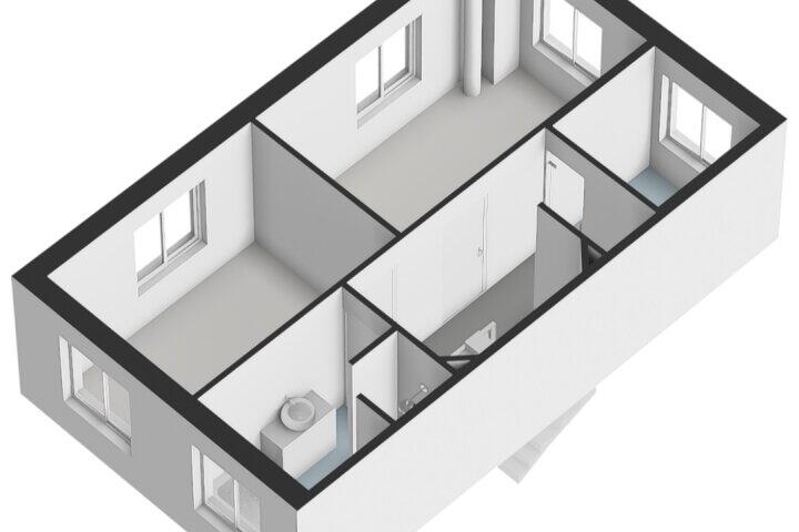 Plattegrond – Oossaander Hoop 19, Amsterdam