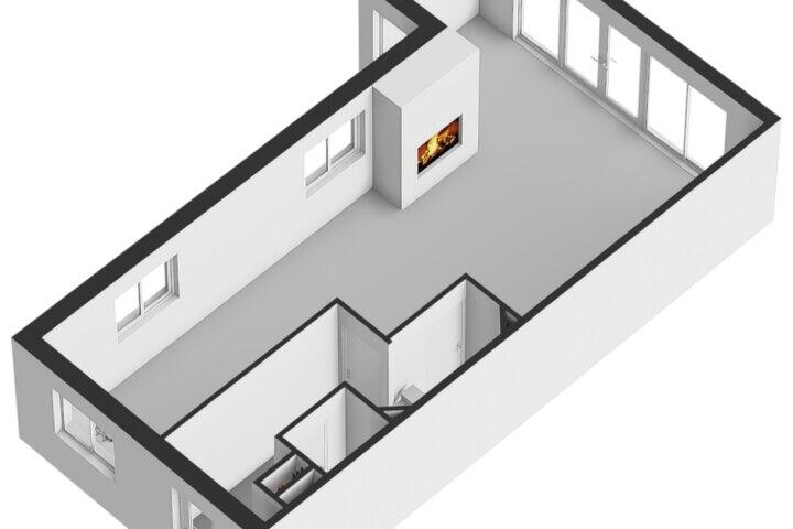 Plattegrond – Oossaander Hoop 19, Amsterdam