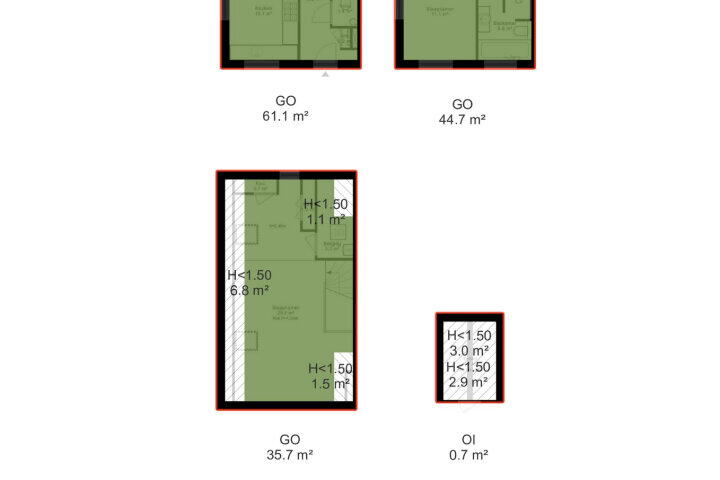 Plattegrond – Oossaander Hoop 19, Amsterdam