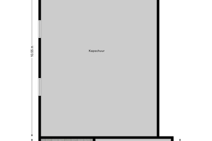Plattegrond – Oosteinde 23, Vriezenveen