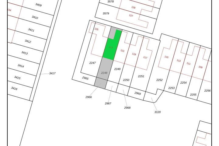 Plattegrond – Oostercluft 123, Steenwijk