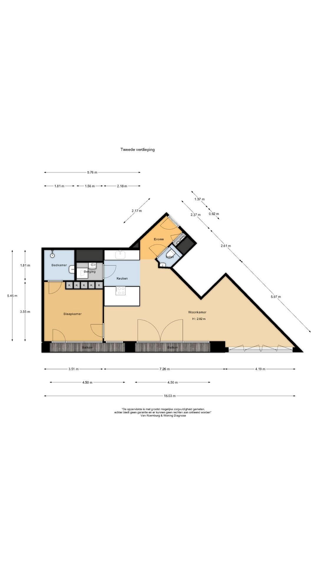 Plattegrond 1 - Oosterdokskade 7, Amsterdam