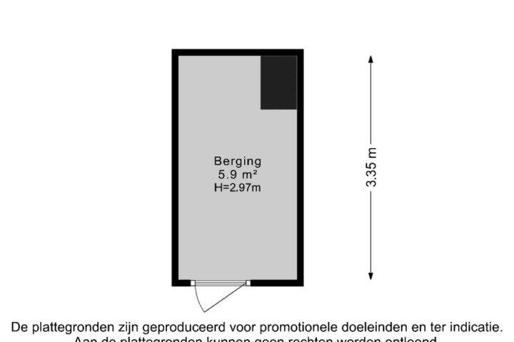 Plattegrond – Oosterhamrikkade 119 51, Groningen
